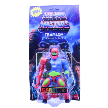MOTU Cartoon Collection Trap Jaw (US-Card | 2024 | Mattel) – lose Verpackung, neue Figur